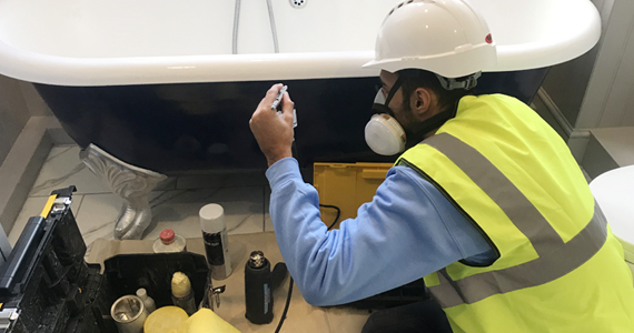 Bath enamel repair Littlehampton